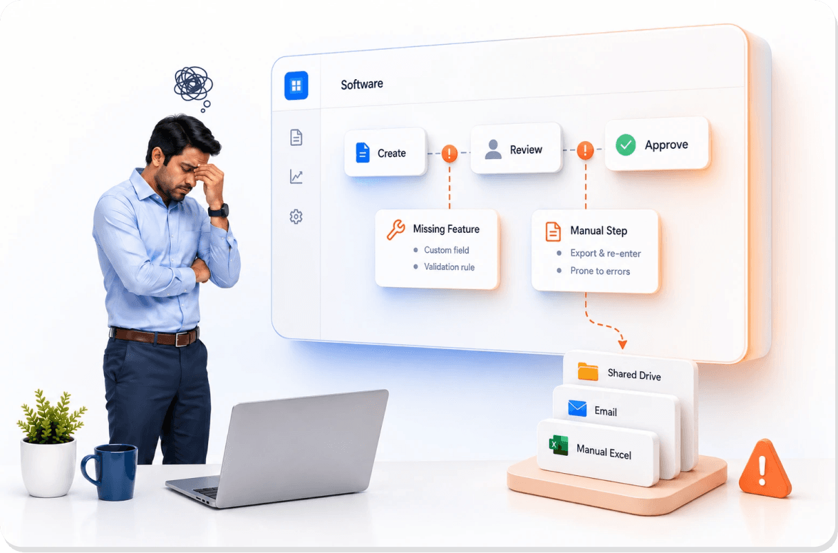 You Work Around The Software